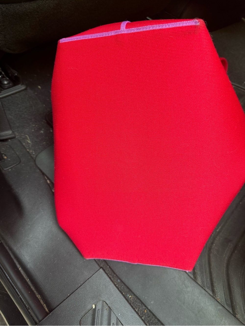 Rothy's Bright Pink Tote with Lavender Interior - Picture 2 of 4